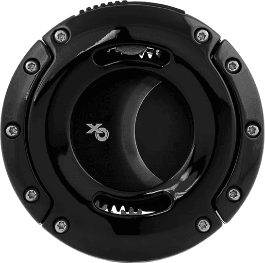Xikar XO Stainless Steel Cigar Cutter (Black) Black