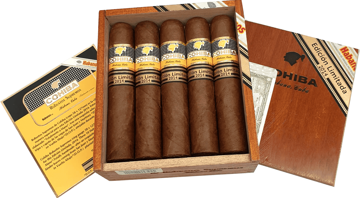 Cohiba Robusto Supremos Edición Limitada 2014 Box of 10