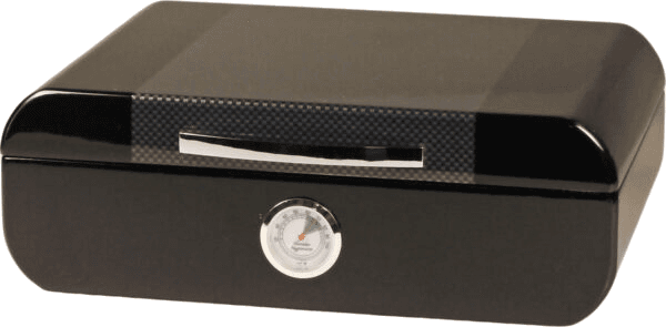 Hauser Humidor Black/Carbon (25 Cigars) Black/Carbon