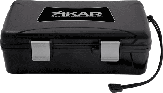 Xikar 10 Cigar Travel Case (Black) Black
