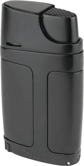 Xikar ELX Double Jet-Flame Cigar Lighter (Black) Black