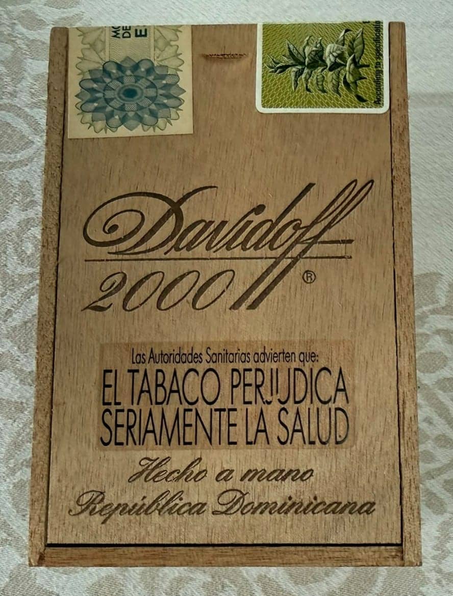Davidoff 2000 Cabinet of 25 (Vintage mid-1990s, Sealed)