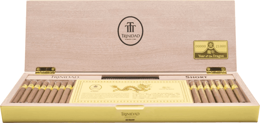 Trinidad Limited Edition Shorts Humidor Year of the Dragon 2024